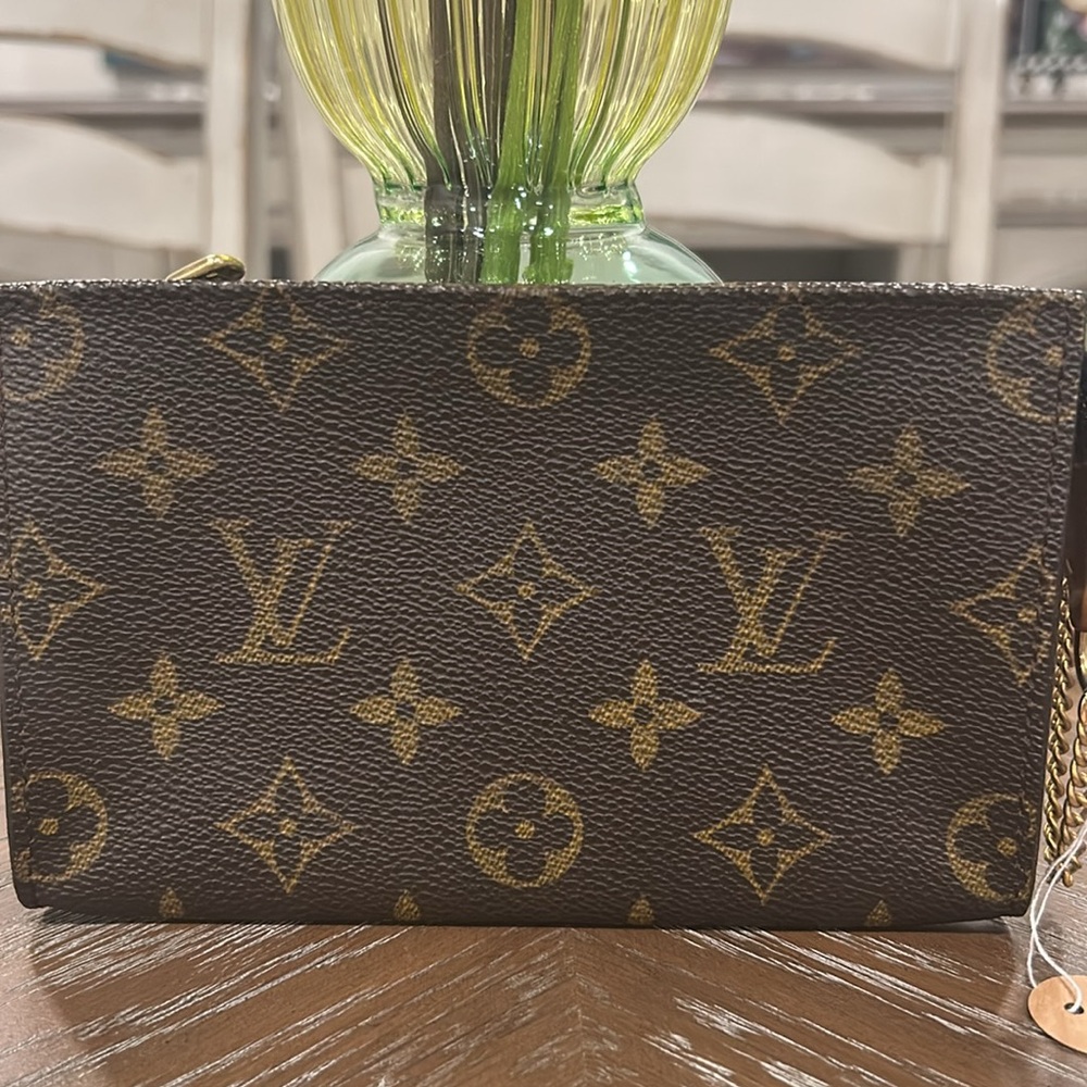 SOLD SOLD Louis Vuitton LV Accessory pouch  Bucket pouch Brown Monogram - Picture 11 of 11